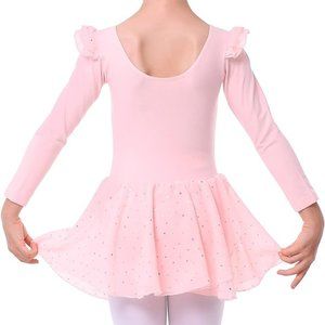 Toddler Girl Long Sleeve Ballet Leotard